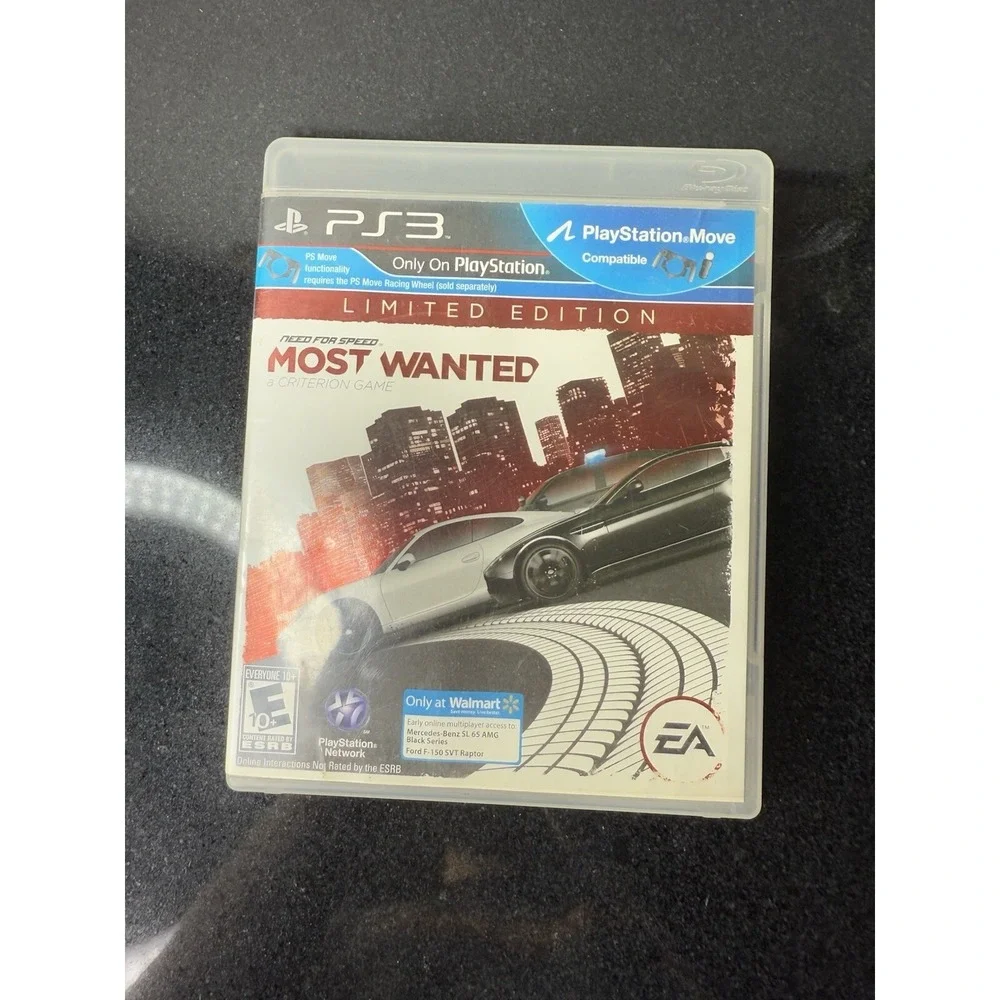 Need for Speed: Most Wanted -- Limited Edition (Sony PlayStation 3, PS3) CIB